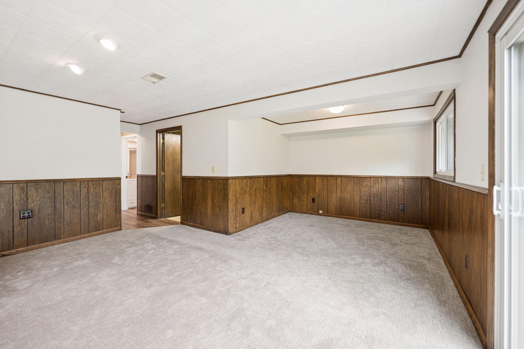 Basement Living Area