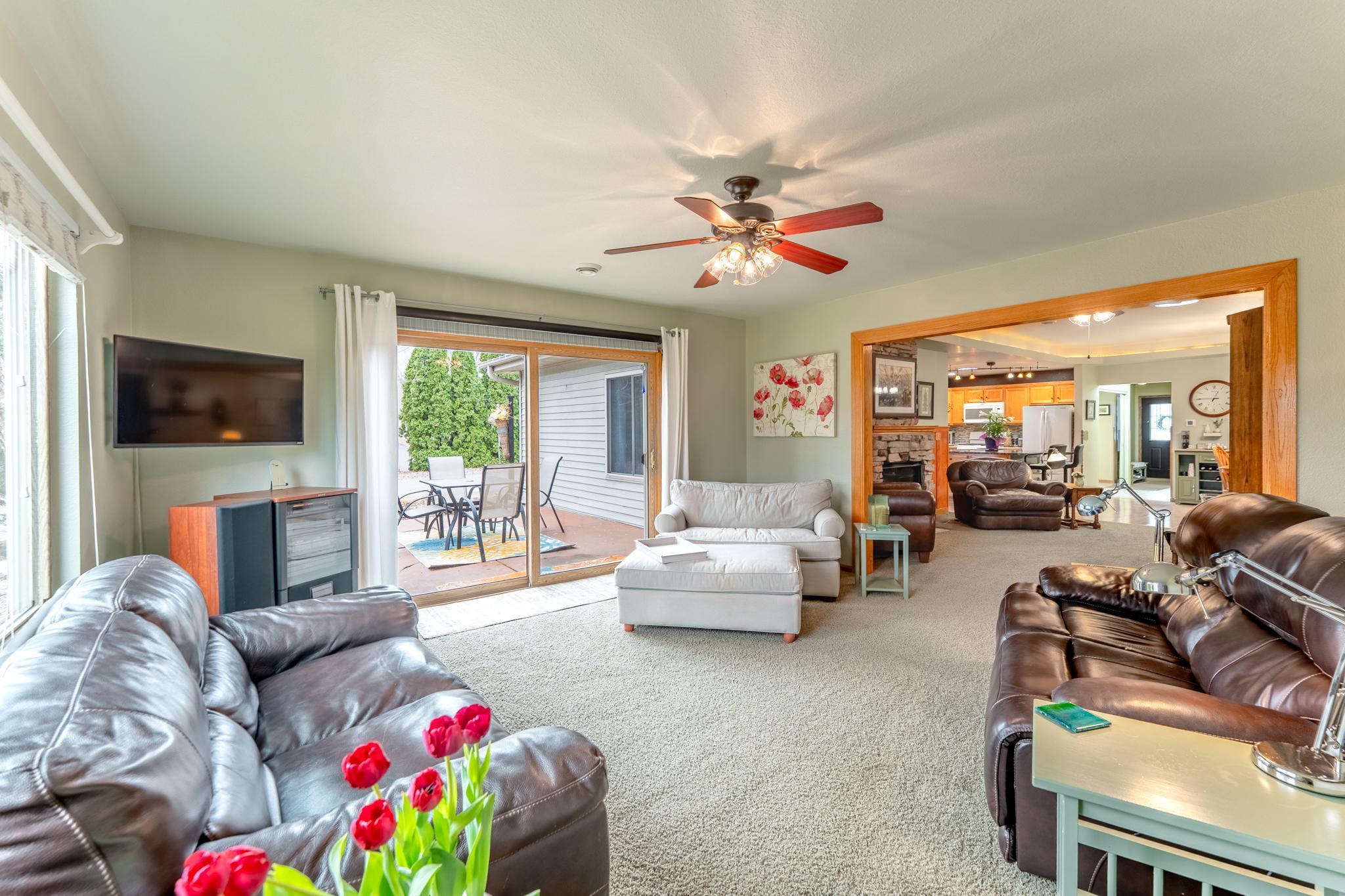 Sun Room full of natural light.