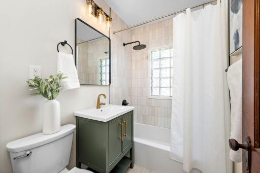 Main floor full bath. 4453 44th Ave S, Minneapolis, MN 55406