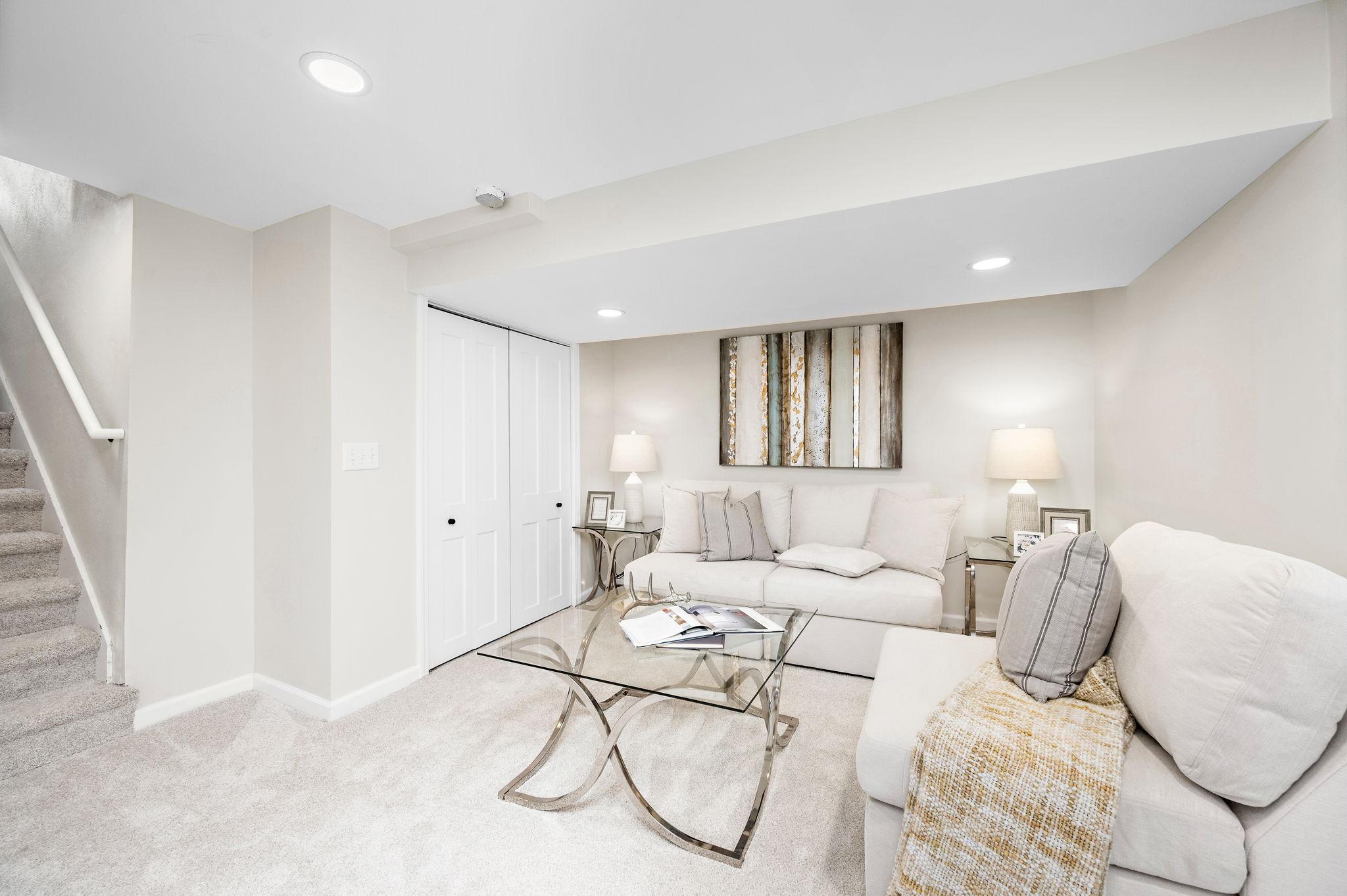 Lower level offers a second living space as well as the 4th bedroom with walk-in closet4453 44th Ave S, Minneapolis, MN 55406