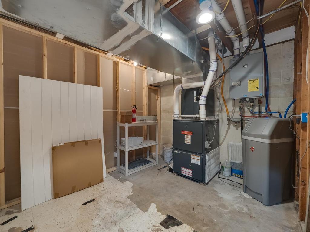 Basement mechanicals