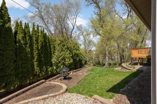 Meticulously maintained beautiful landscaping.
