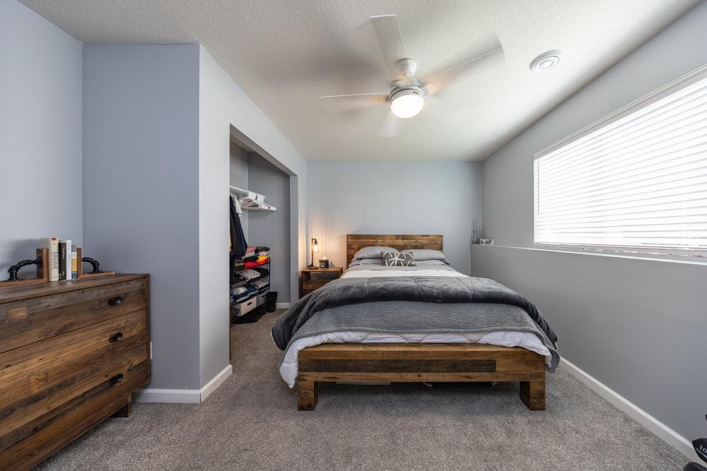 Fourth bedroom, this one on the lower level