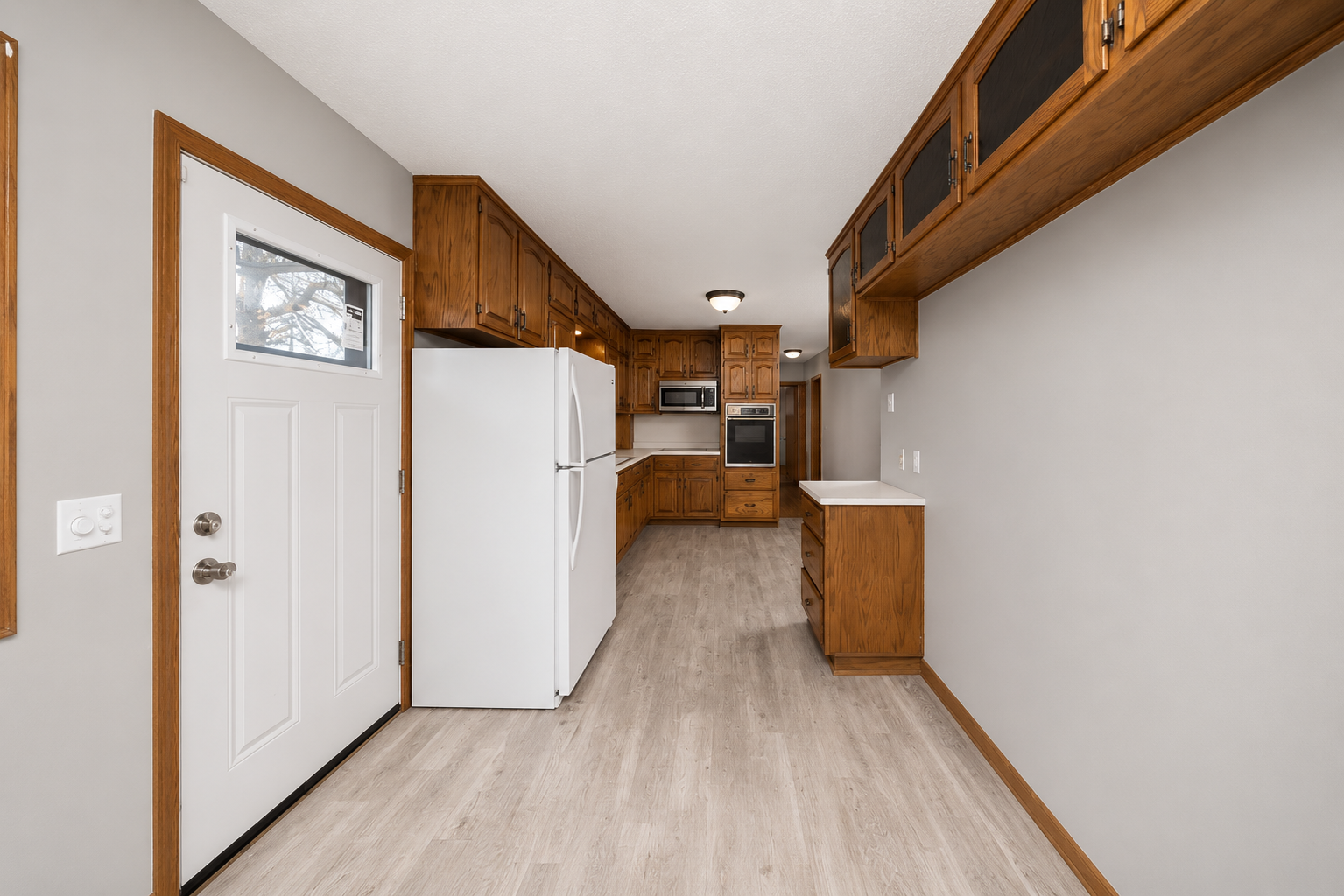 Even extra cabinet space in the dining room