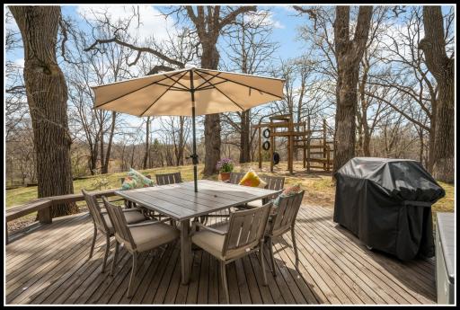With nearly an acre of land, there's lots of outdoor space to enjoy