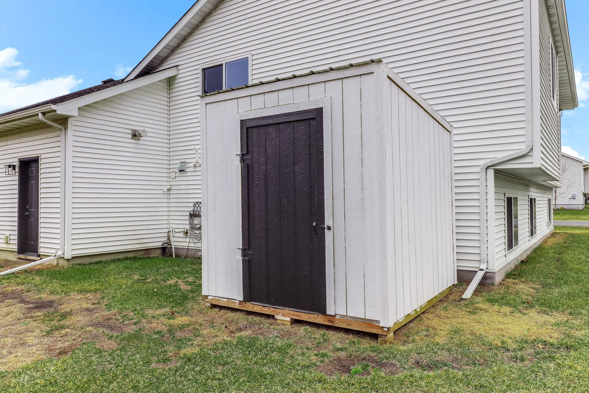Bonus Storage Shed!