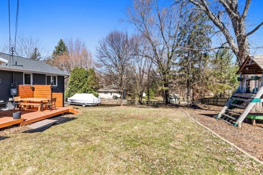 The perfect space for all of your outdoor activities.