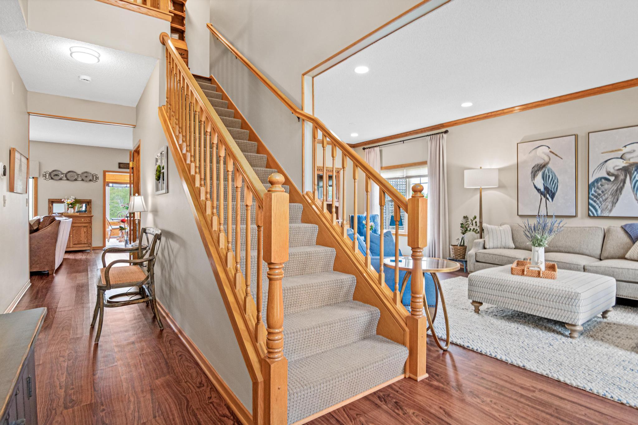 Beautiful entry to greet your friends and family.