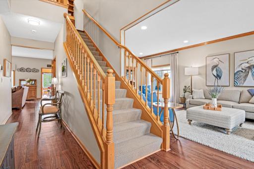Beautiful entry to greet your friends and family.