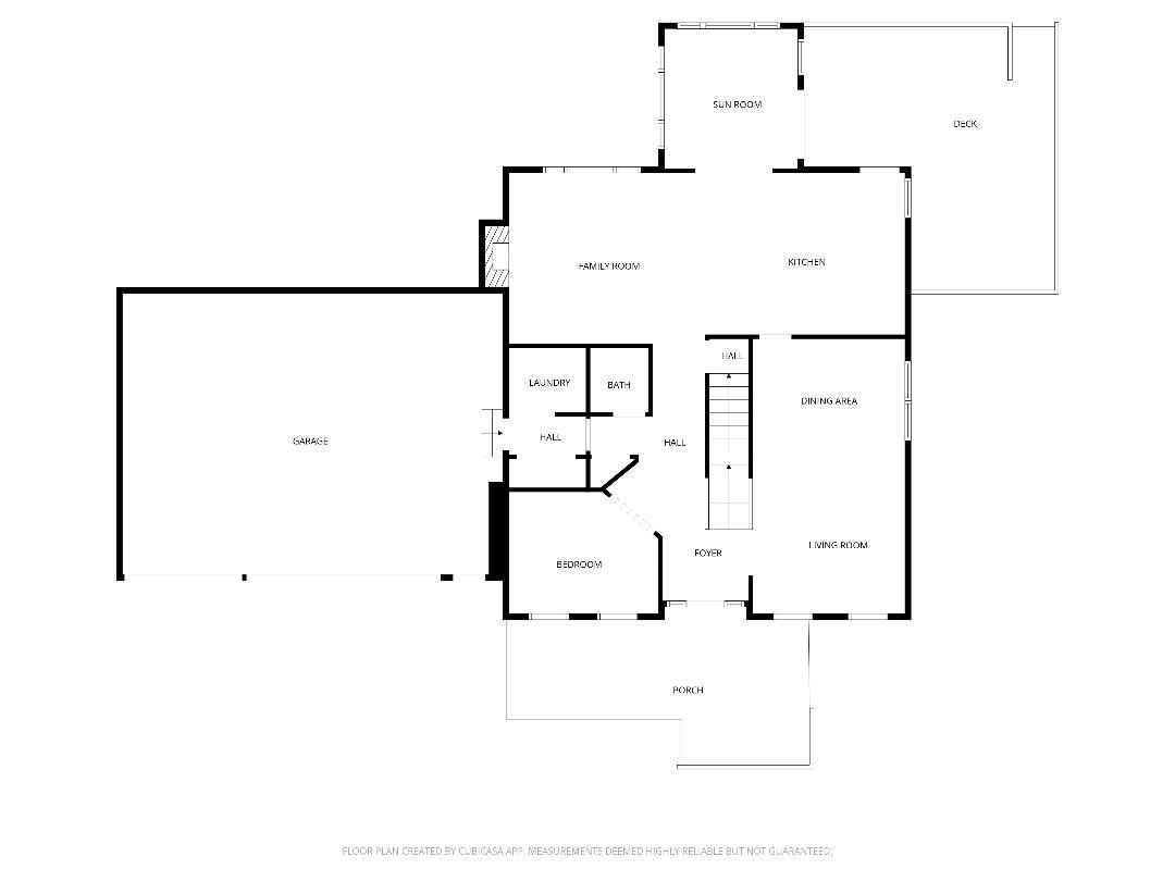 Main Level Floor Plan