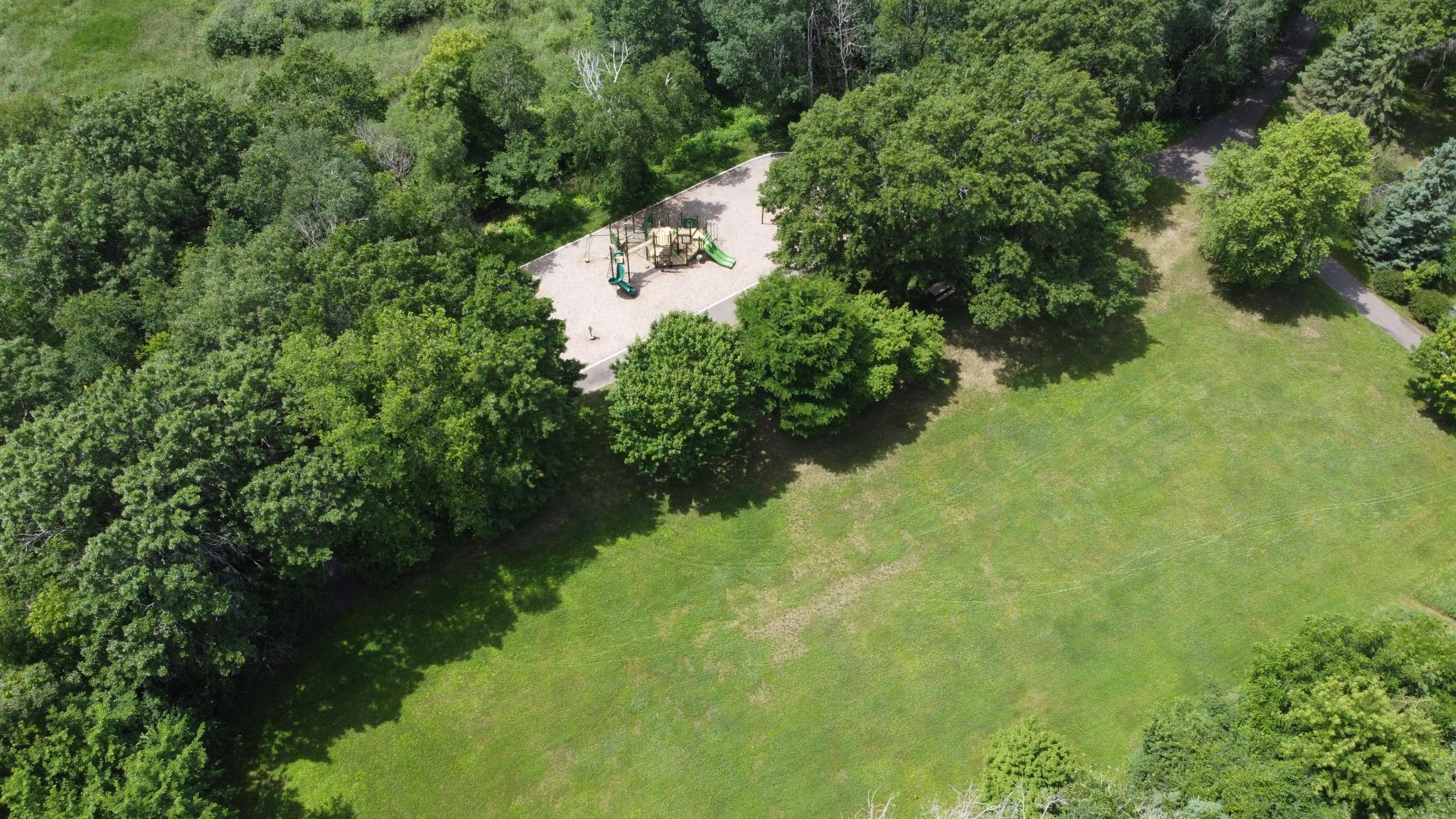 Zoom in! This is the secret park only available by trail!