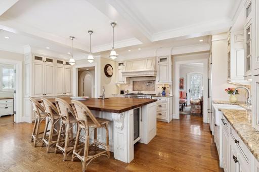 Kitchen was redone an expanded by Streeter