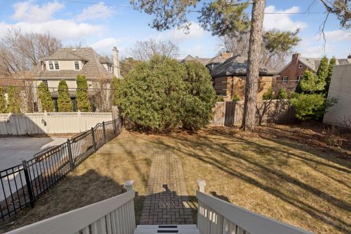 Rare for Country Club.....a usable back and side yard....double the size of many properties!