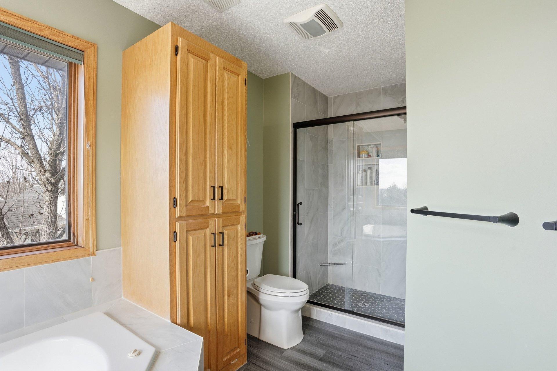 Primary master suite bathroom