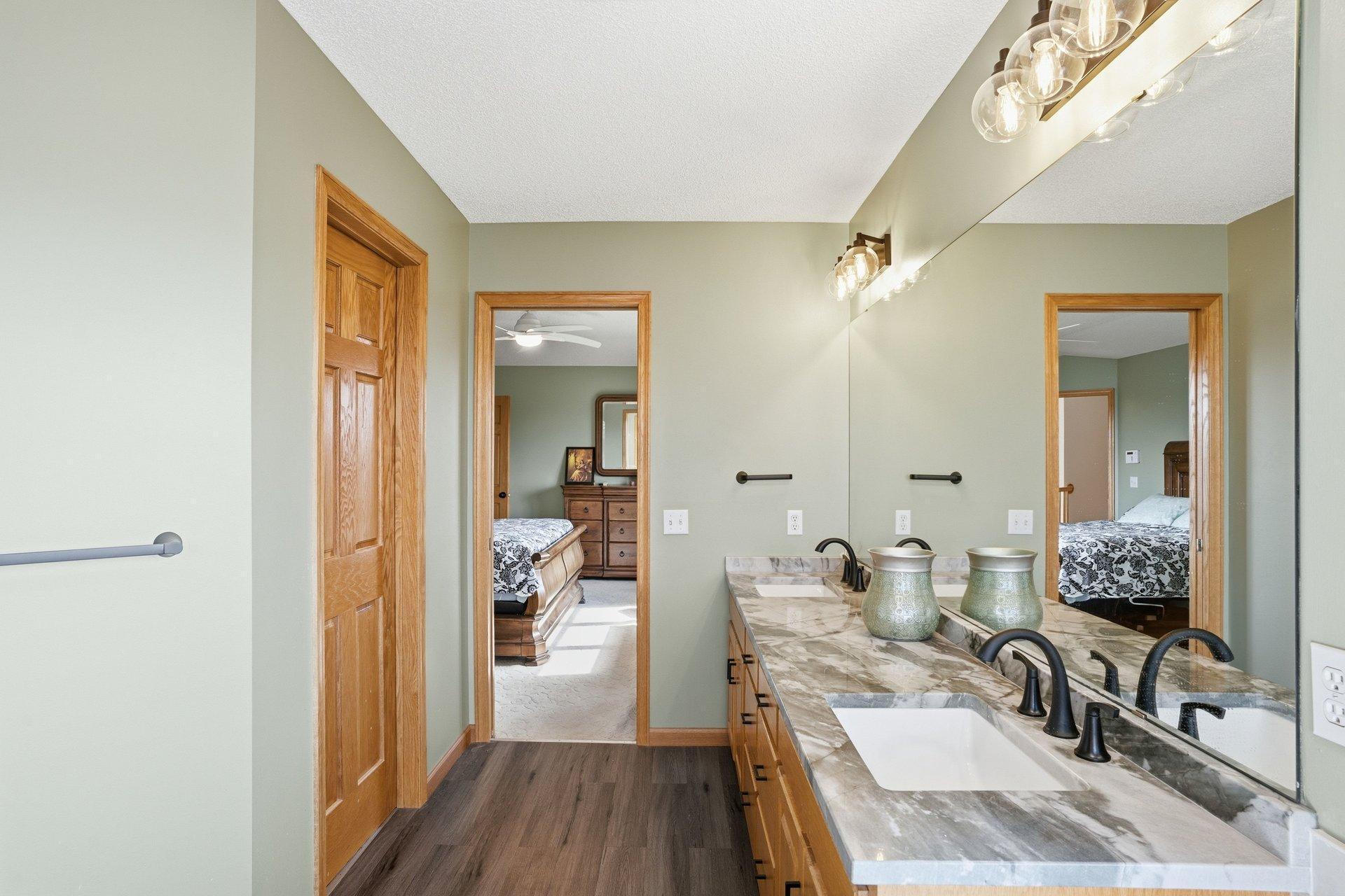 Primary master suite bathroom