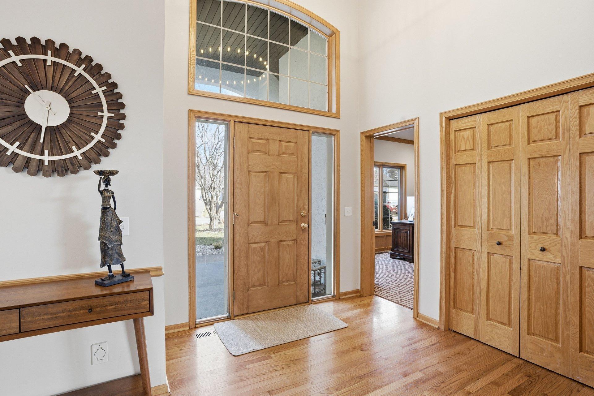 Foyer, open, natural light.