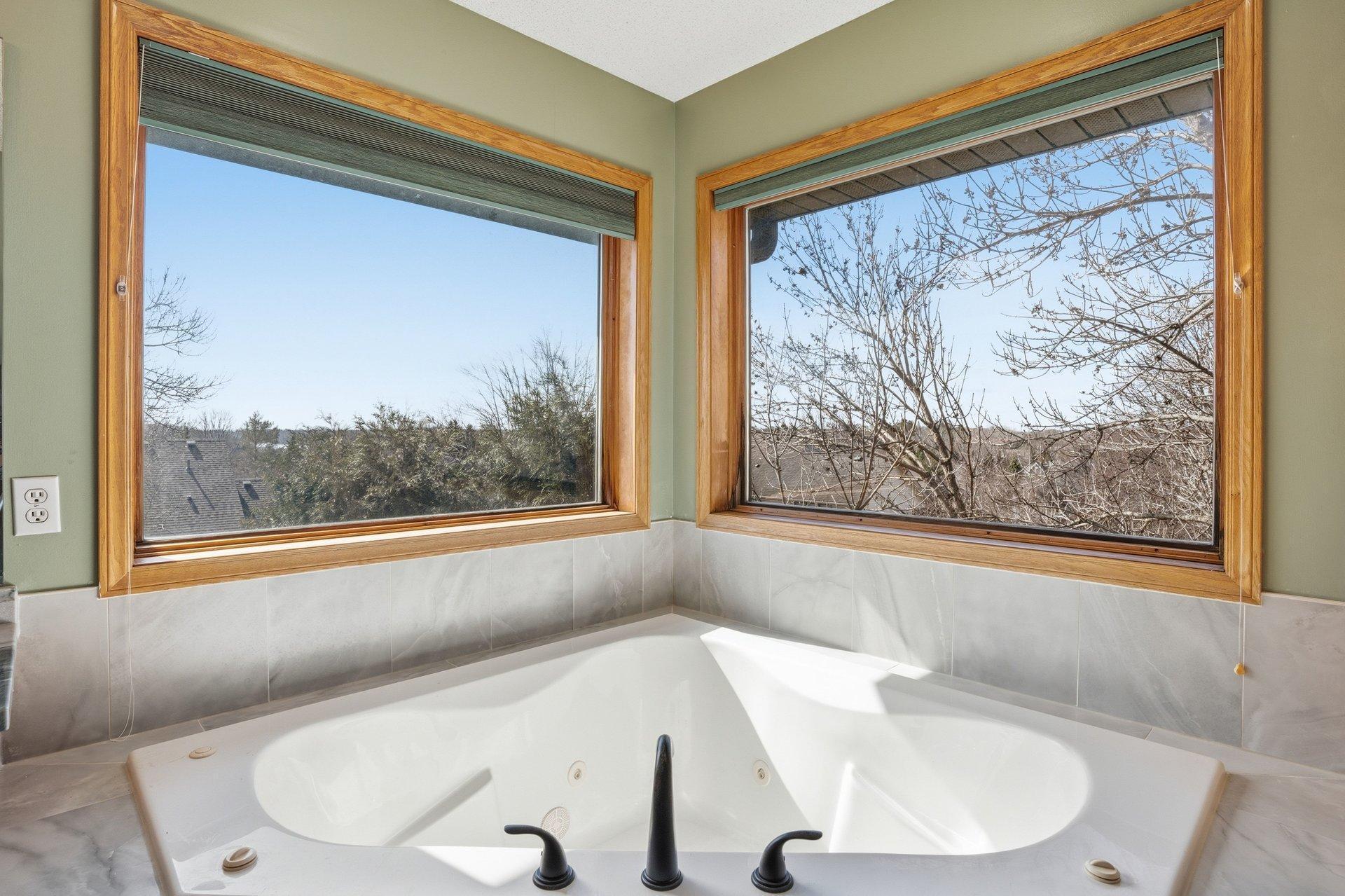 Primary master suite bathroom