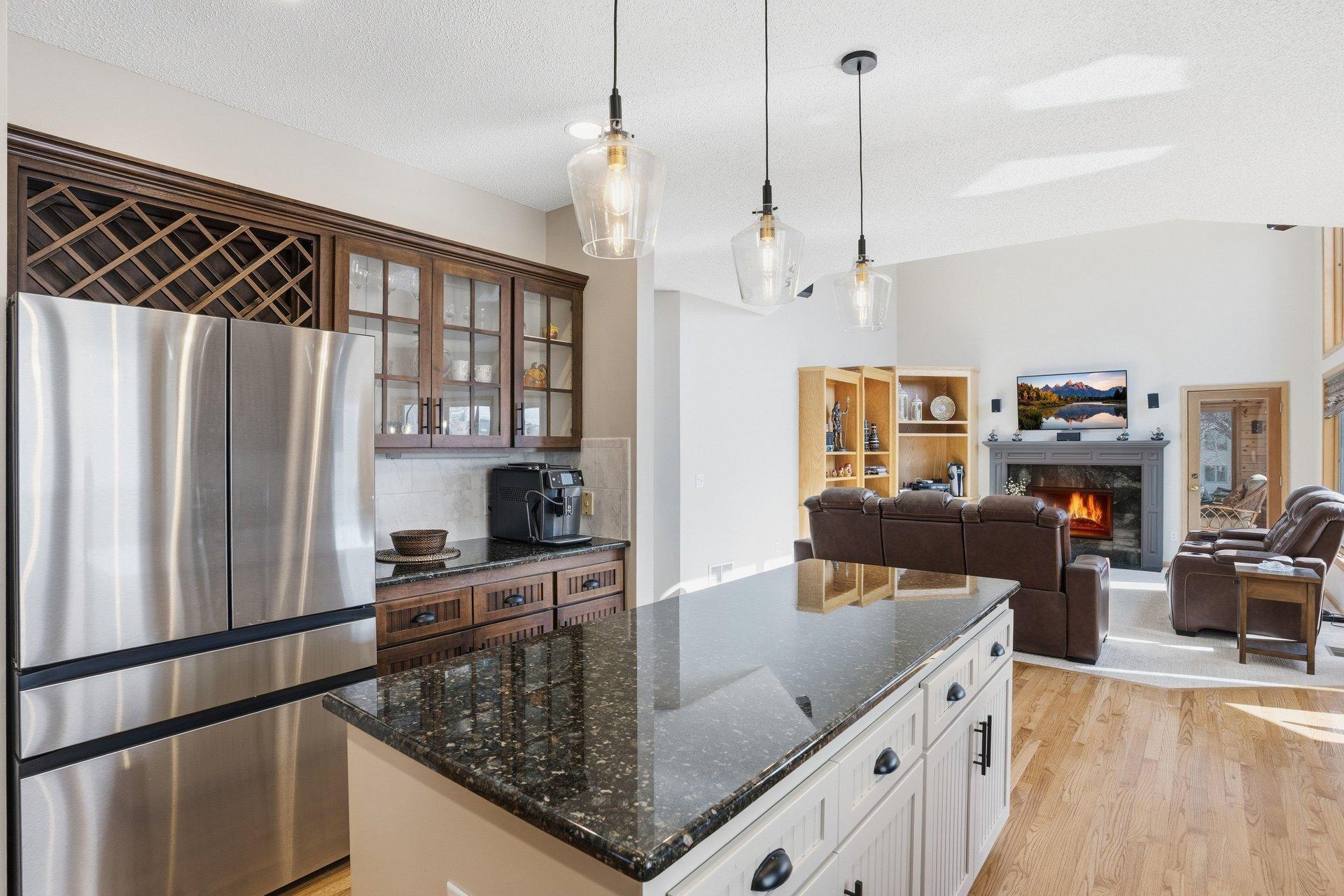 Recently updated kitchen