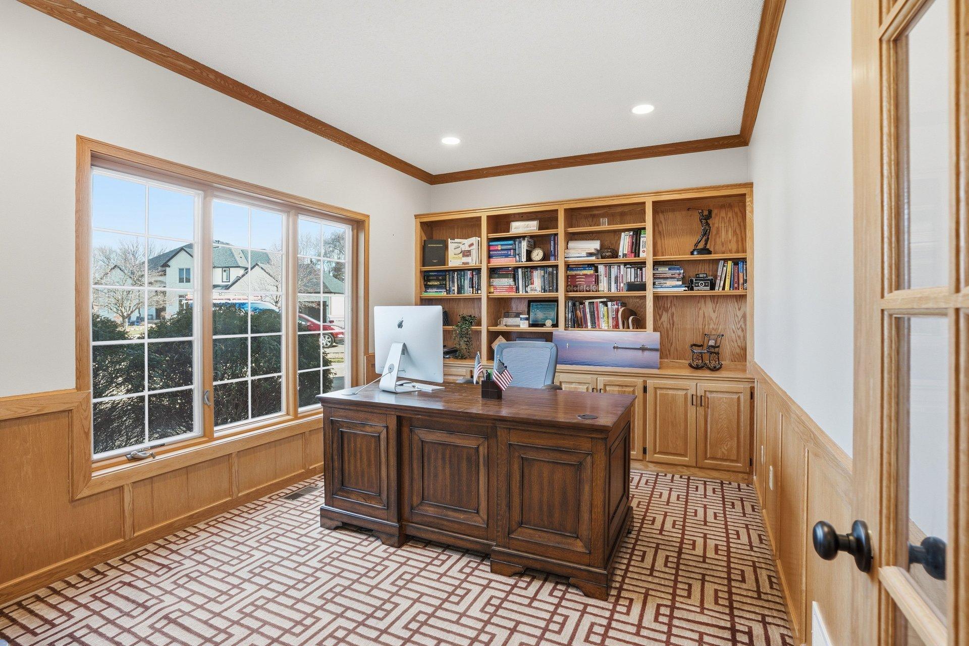 Main level dedicated office