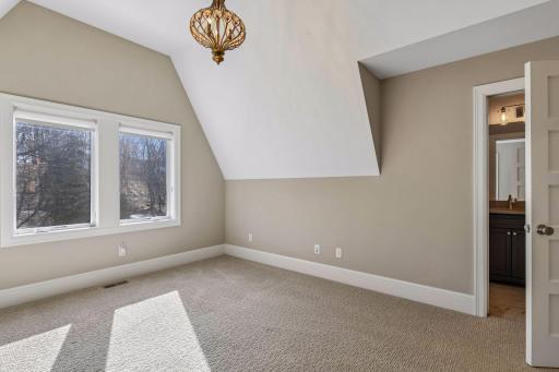 There is also a walk in closet and an ensuite bath