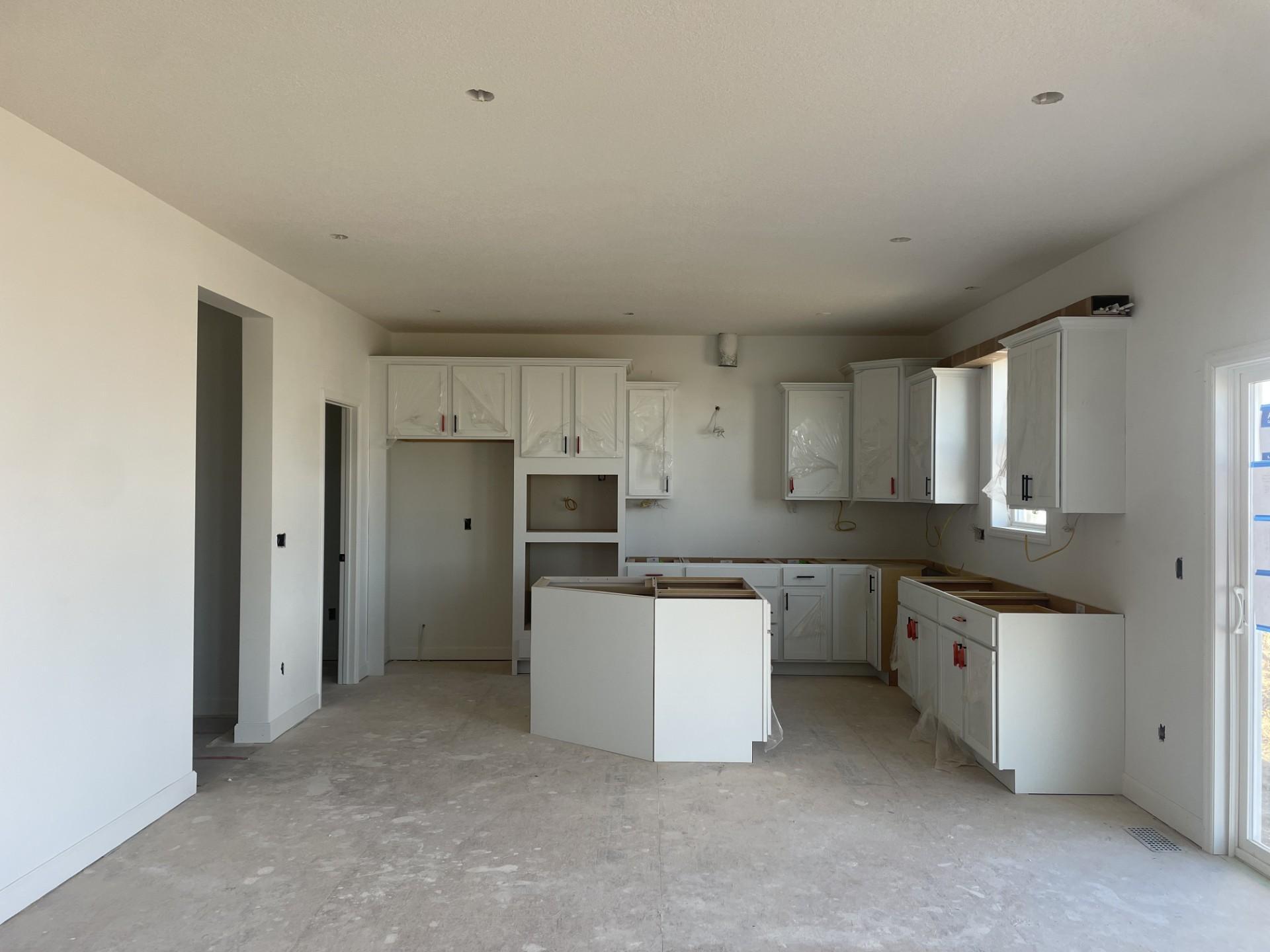 Progress photo of actual home!