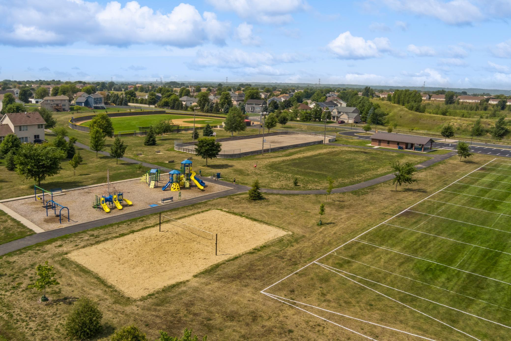 Enjoy the wonderful nearby park.