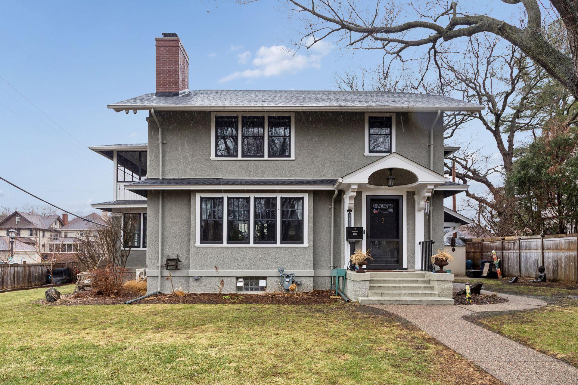 Tasteful and very well maintained - this house was built for the wife of a prominent St. Paul builder and the details reflect that - in 2022 the house was painted to include soffits and facia.