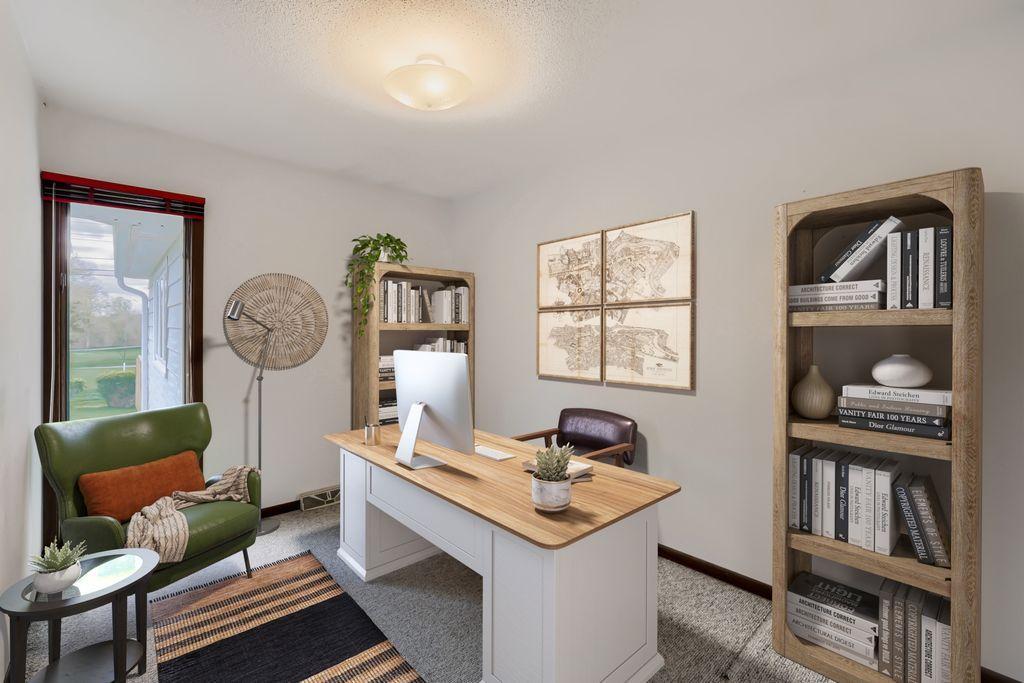 Office/Bedroom 3 Virtual Staged