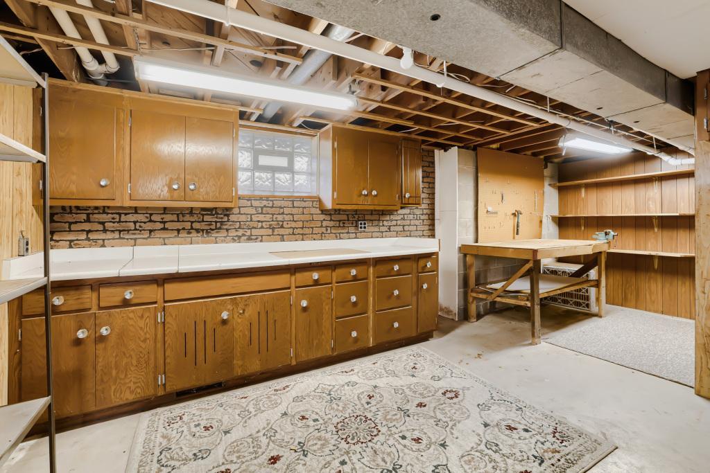Basement workshop