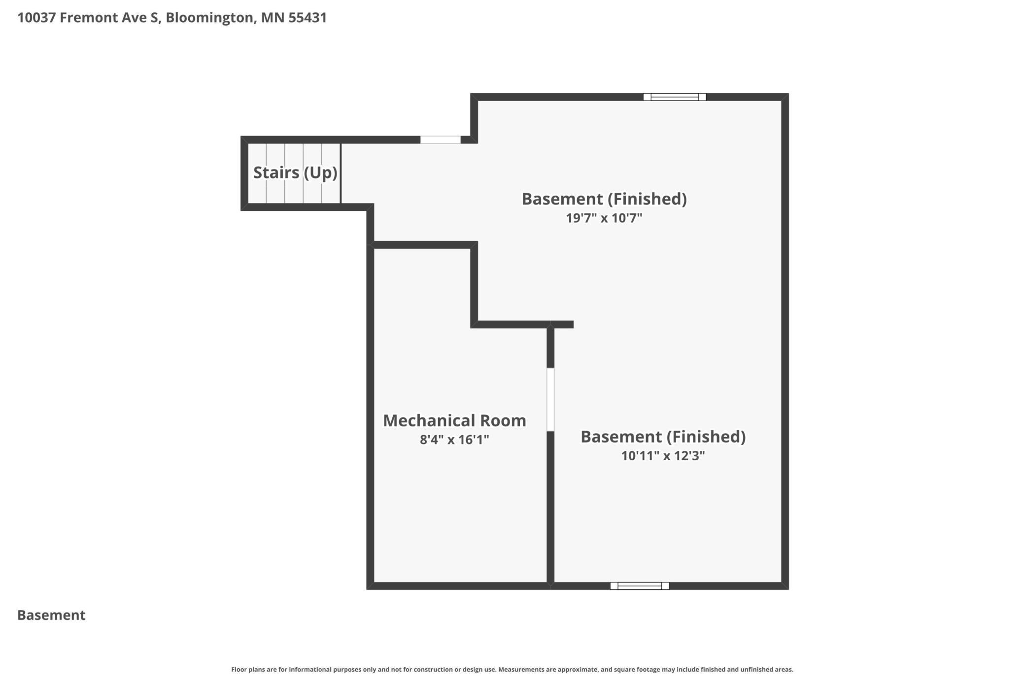 Basement Floorplan