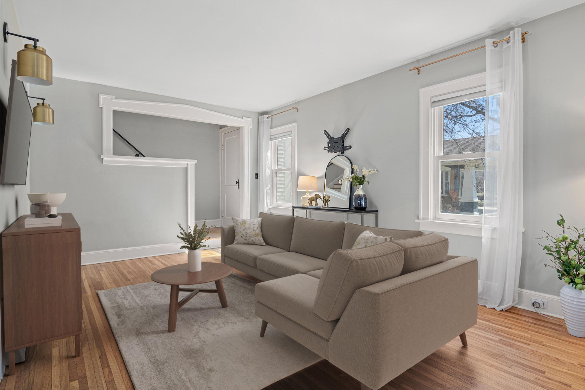 Visually staged to show another potential configuration.