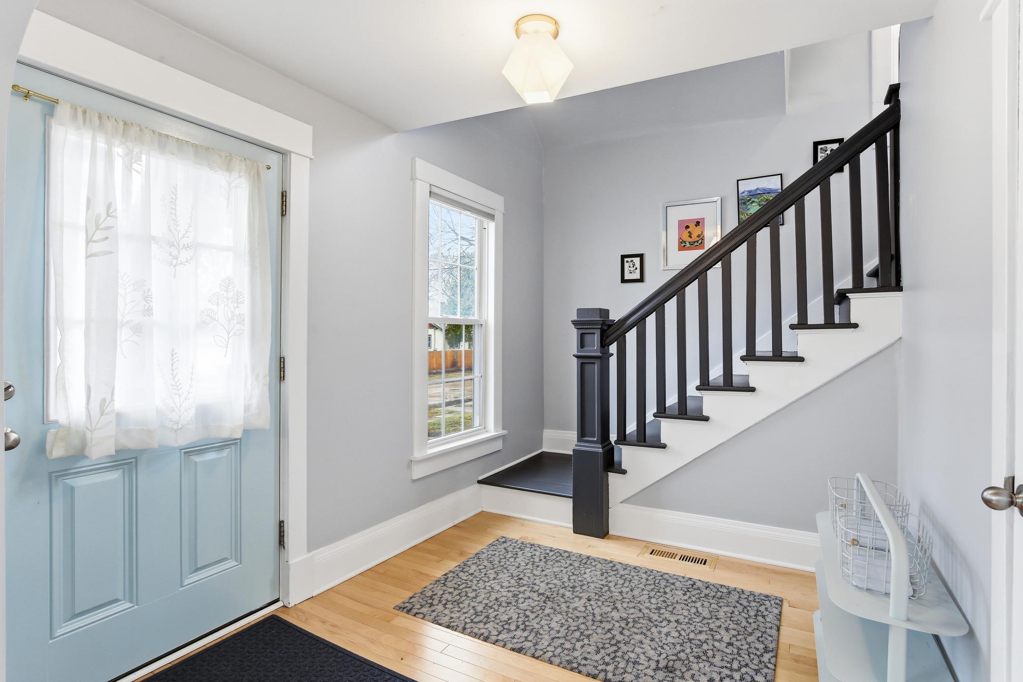 Front foyer is a perfect staging area for guests to arrive
