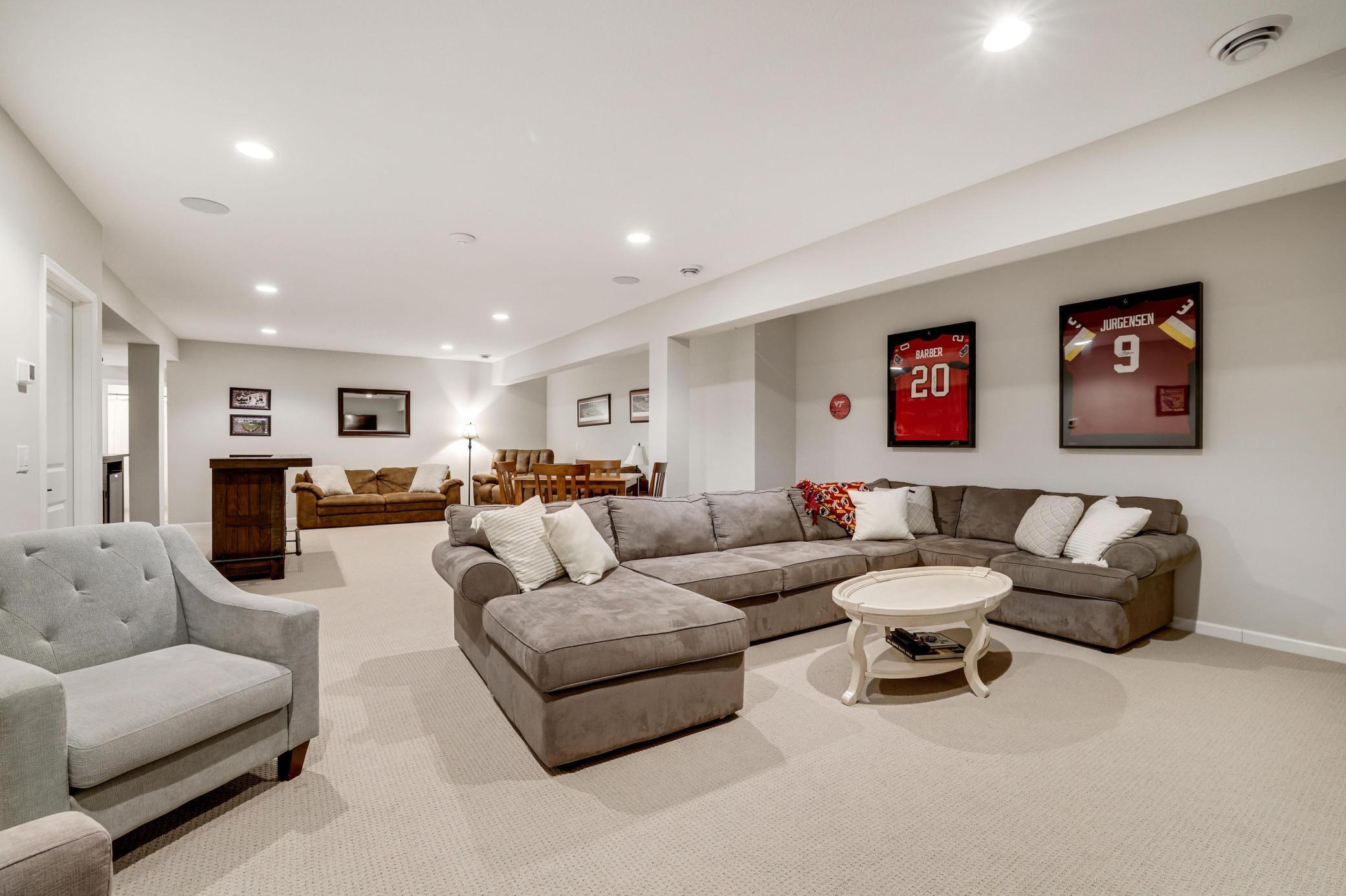 Plenty of space for a sectional sofa