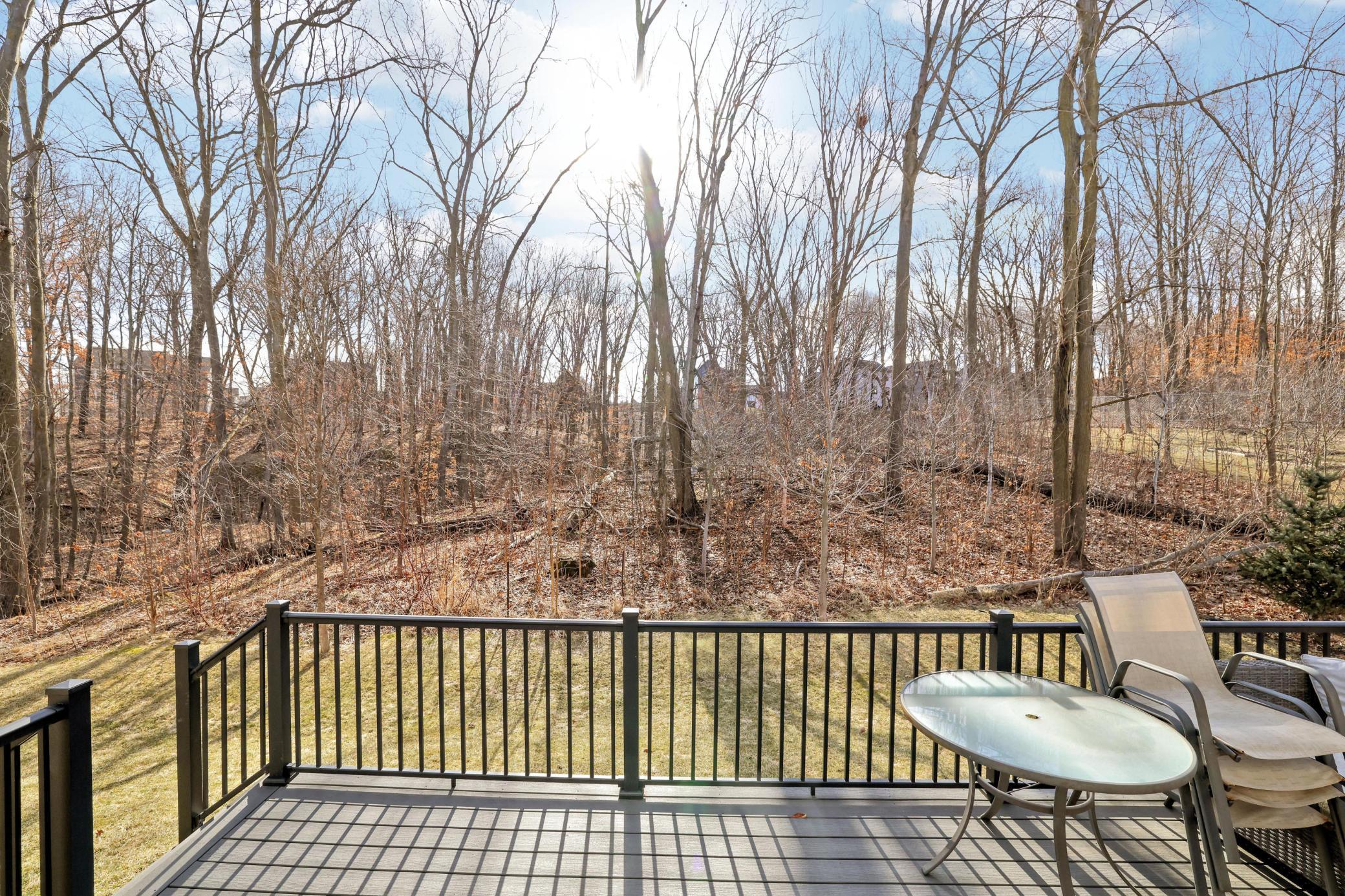 Beautiful view as you relax and enjoy your privacy