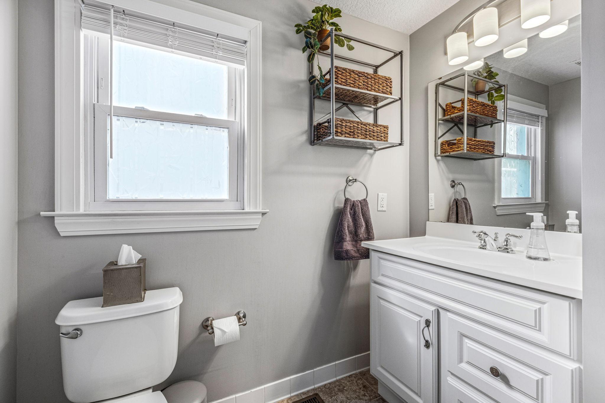 Main floor full bath!