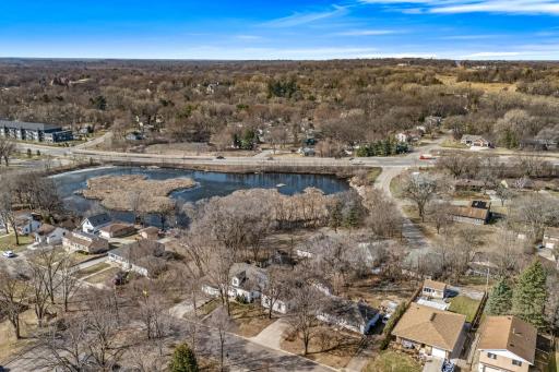 take in the views from the elevated yard