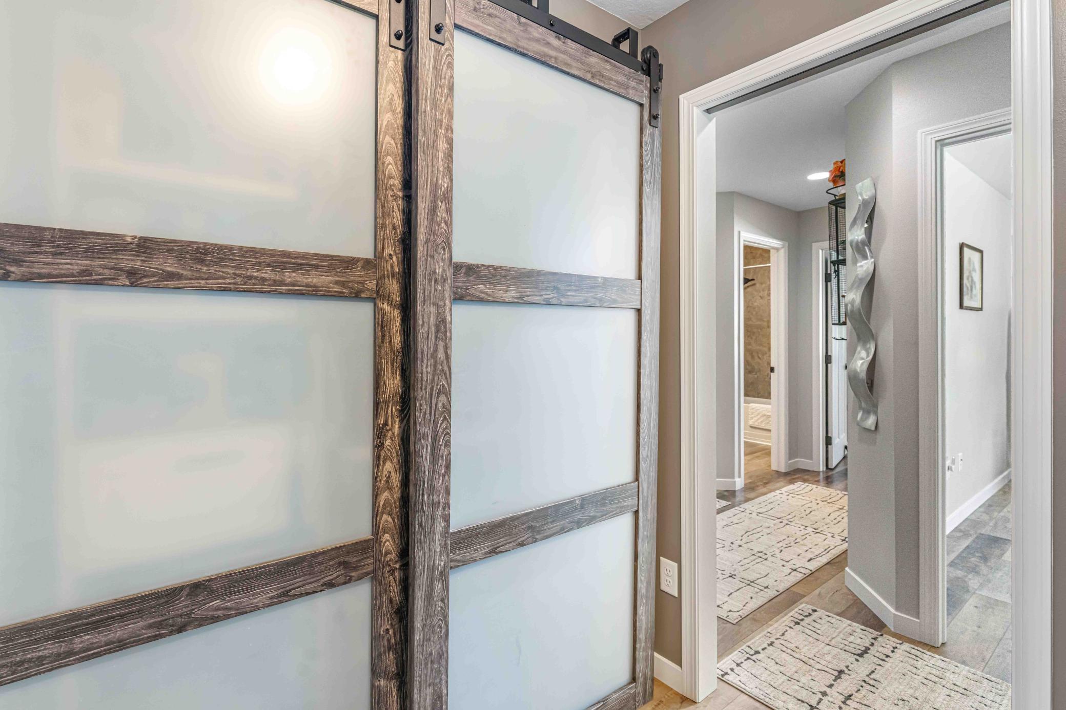 Laundry Room Barn Doors