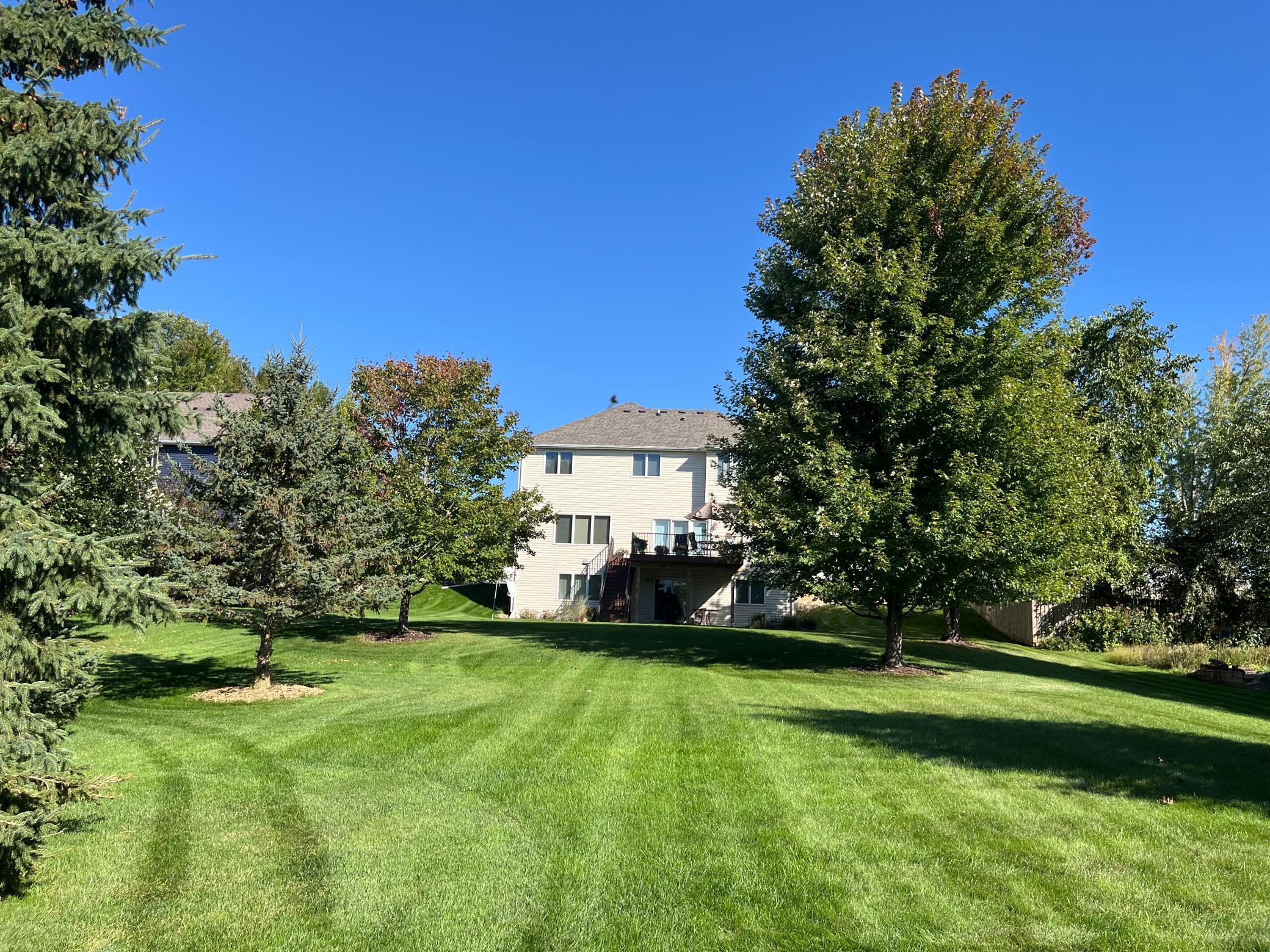 Back of home view from yard. Professional photos coming Friday, April 10th!