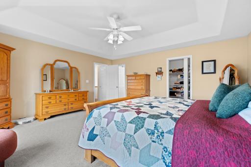 Large Master Bedroom with Large Walk-in Closet & Full Bath