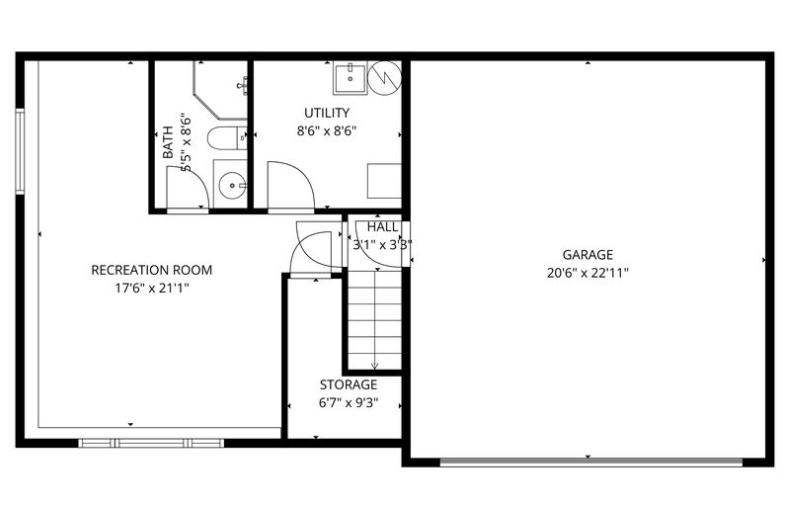 Floor Plan - Lower Level