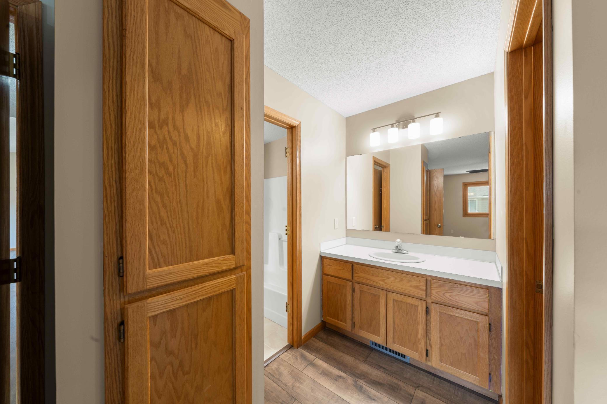 Private powder area in owner's suite