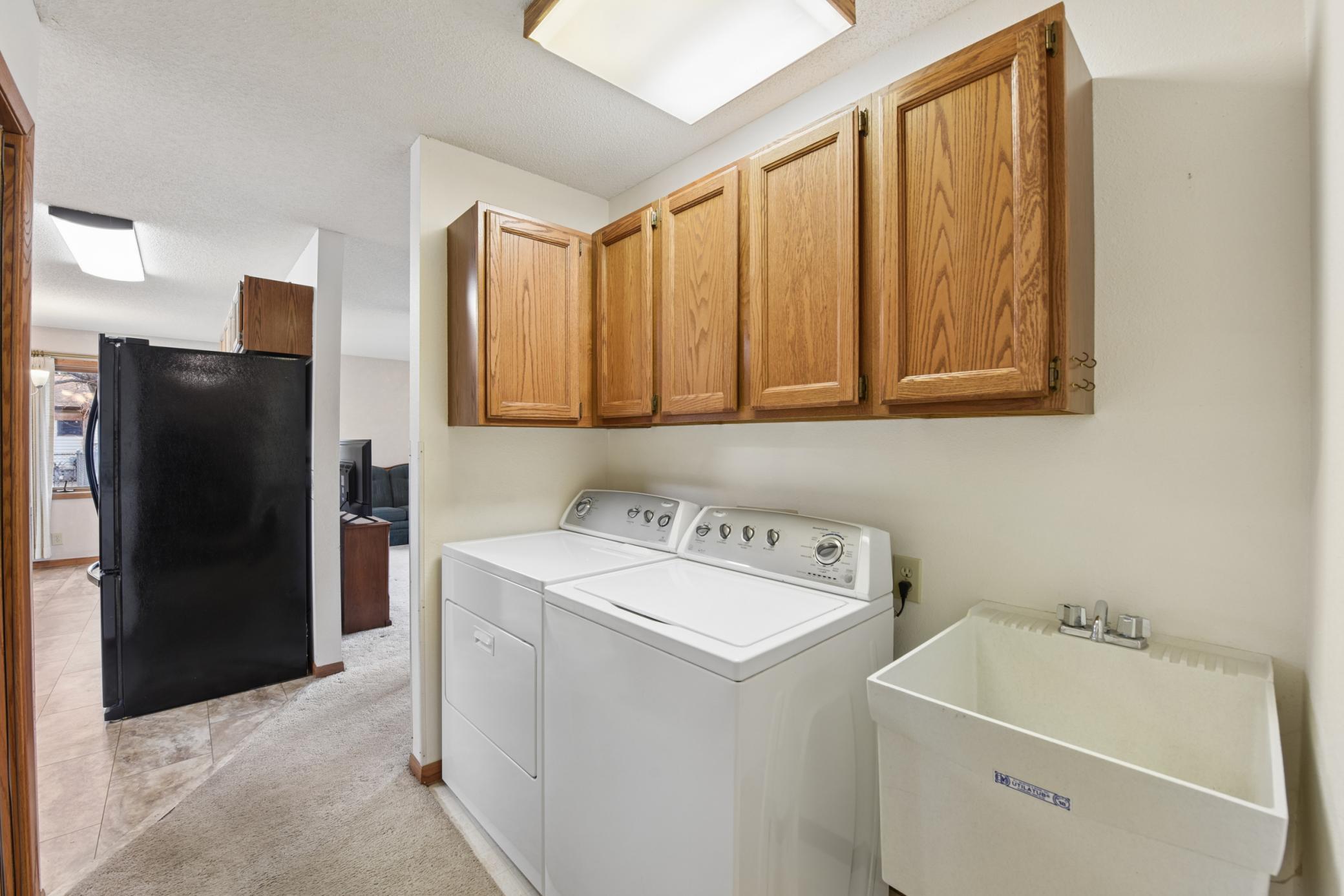 Main floor laundry