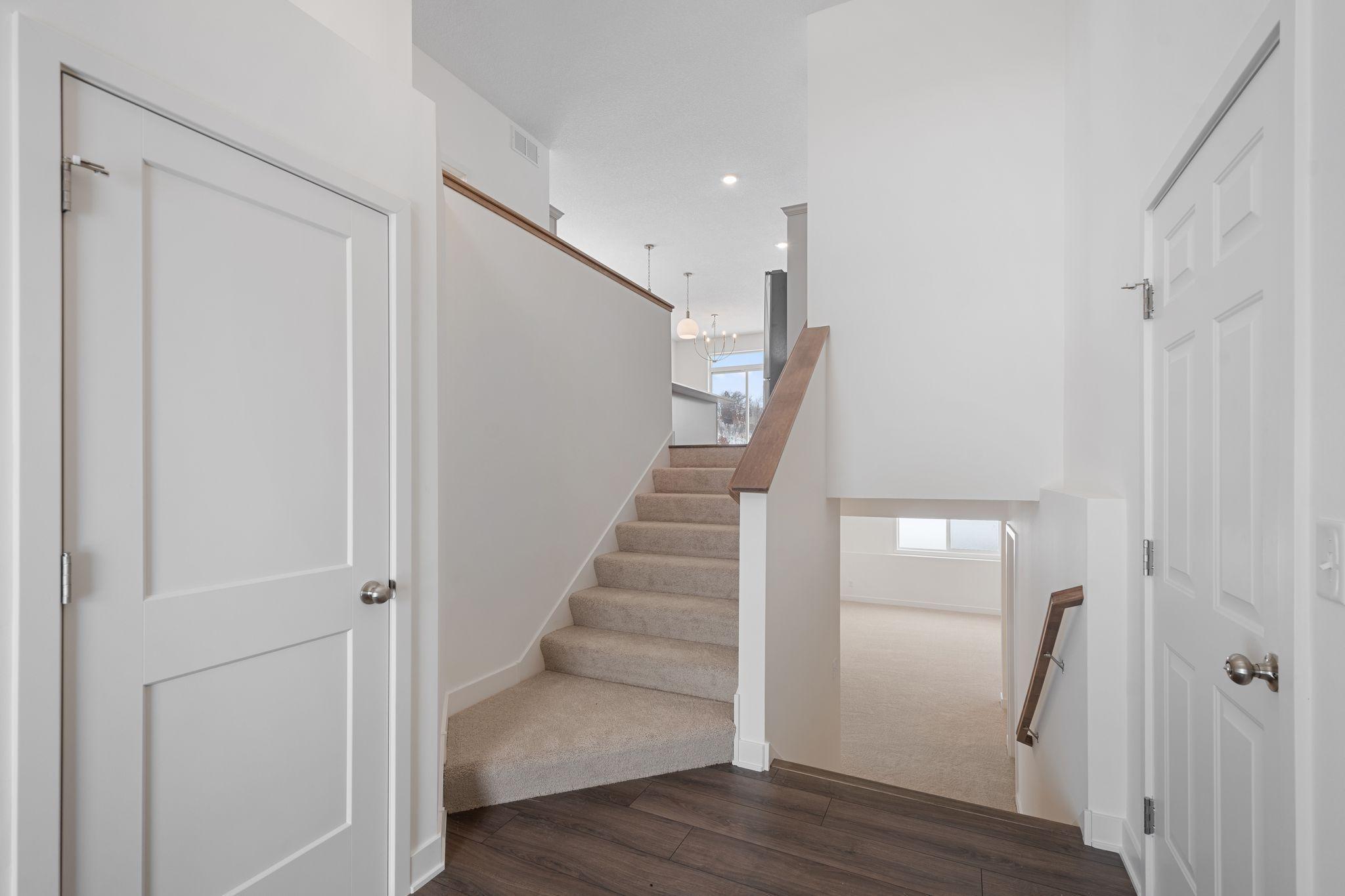 Open foyer to greet guests