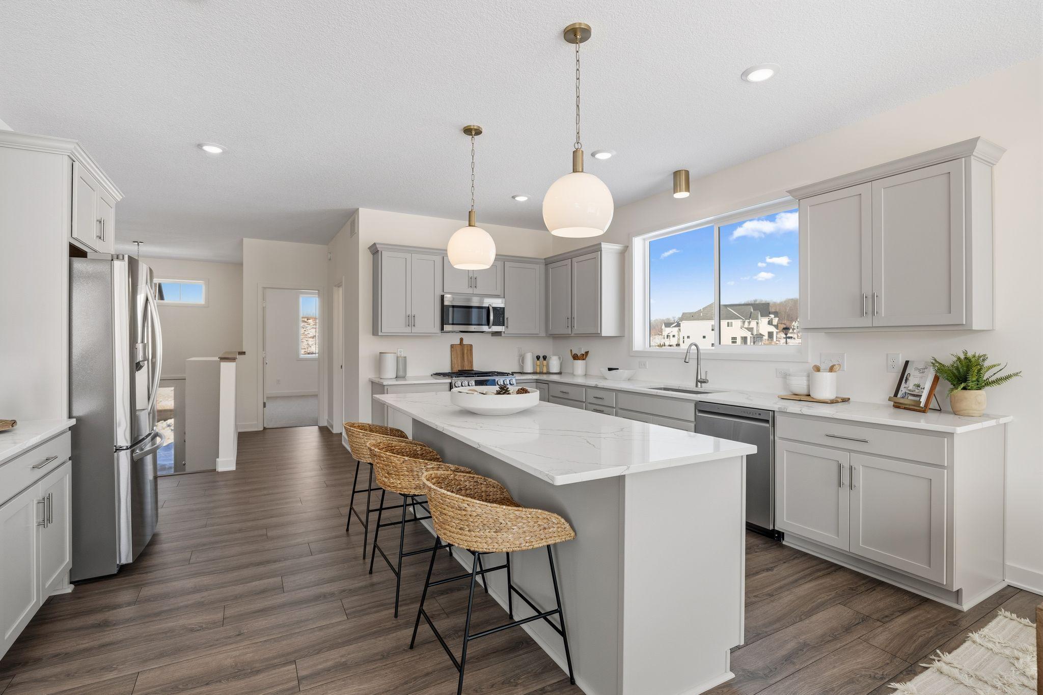 Room for counter stools