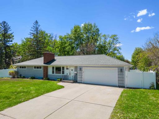 2 car attached garage and big driveway for extra parking