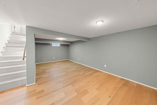 Huge newly finished basement great for family movie nights and hangouts