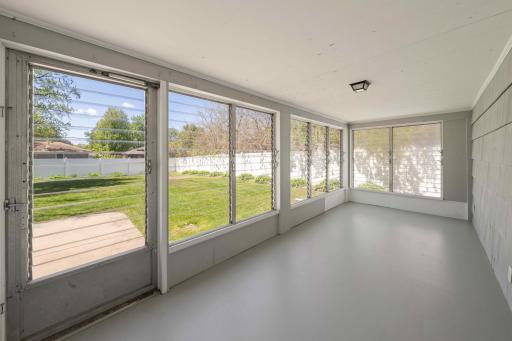 3 season porch great for gatherings and morning coffee