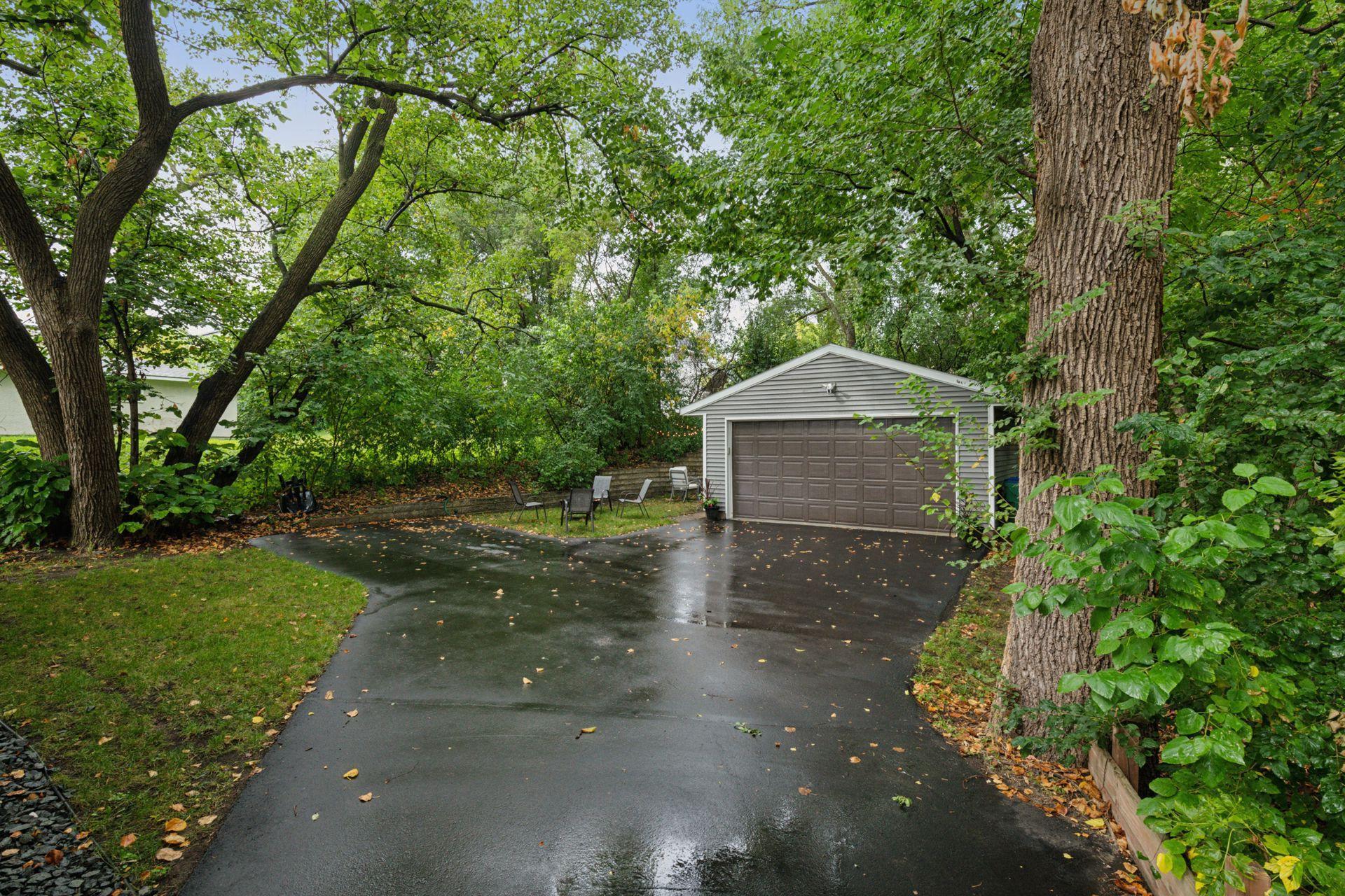 Nice Size 2 Car Insulated Garage