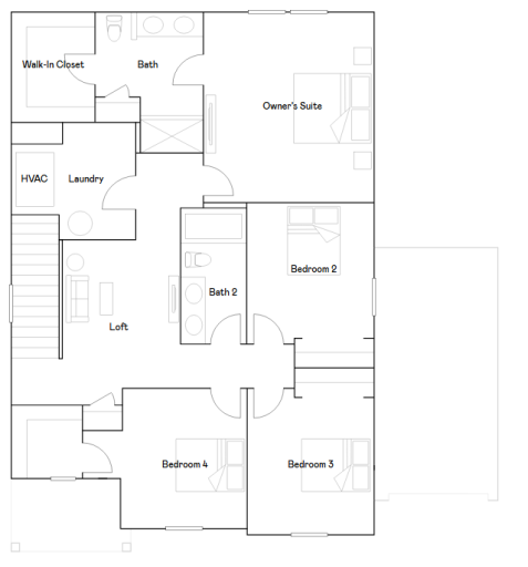 Cascade main level floorplan