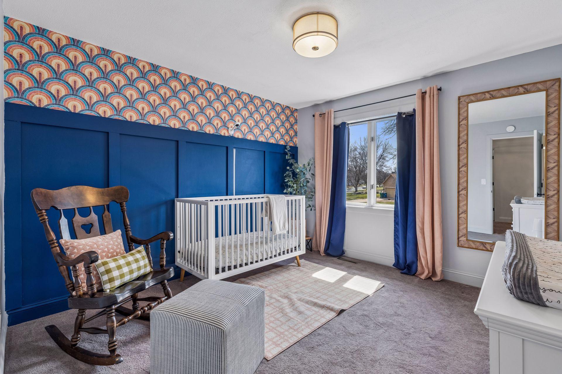 Second of 4 bedrooms on the upper level.